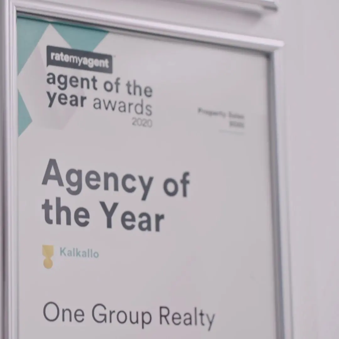 One Group Realty Is An Award Winning Agency
