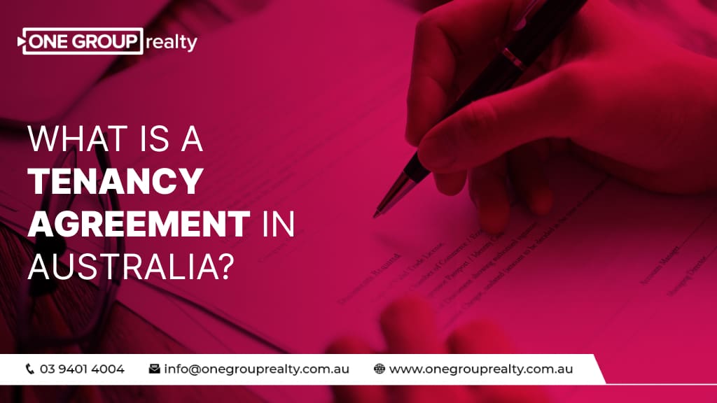 What is a tenancy agreement in Australia?